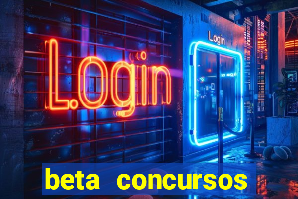 beta concursos senha apostila