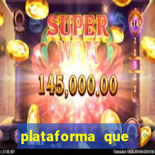 plataforma que ganha bonus