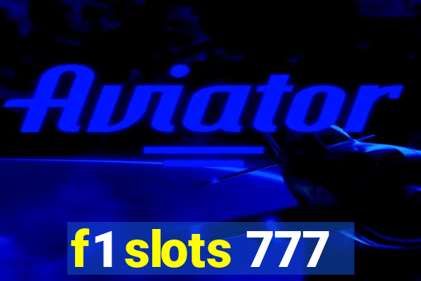 f1 slots 777