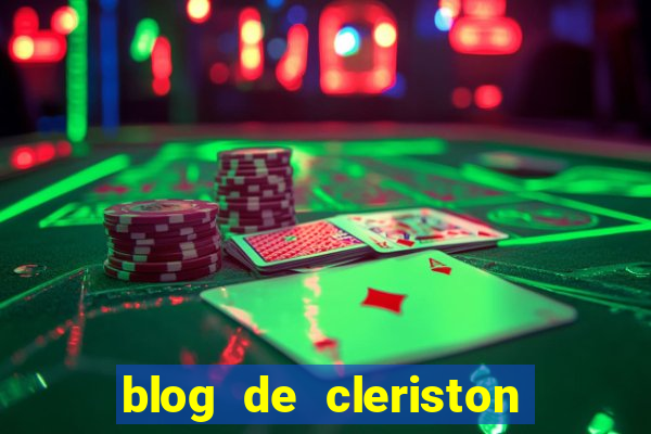 blog de cleriston silva serrinha bahia