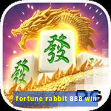 fortune rabbit 888 win