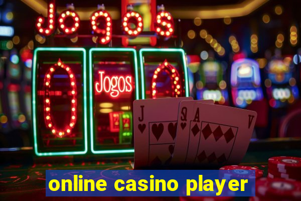 online casino player