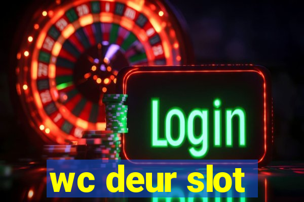 wc deur slot