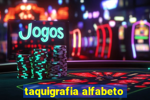 taquigrafia alfabeto