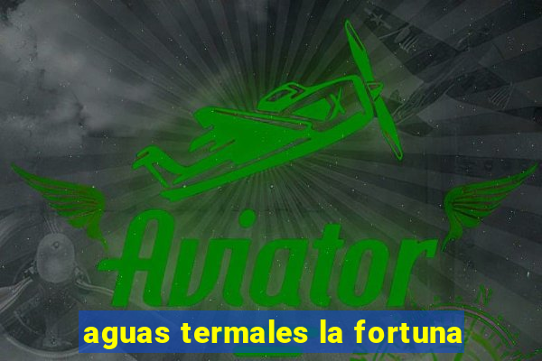 aguas termales la fortuna