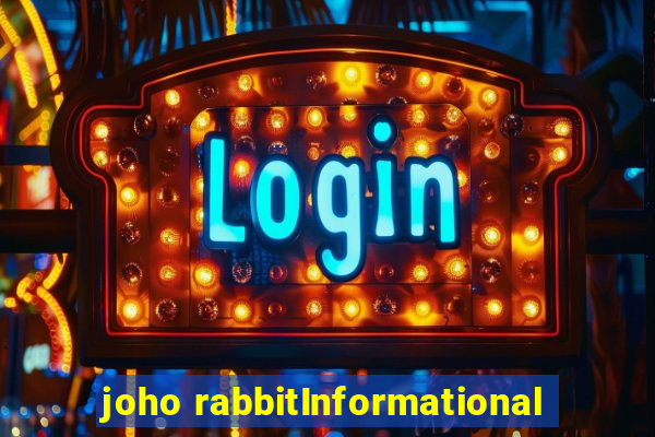 joho rabbitInformational