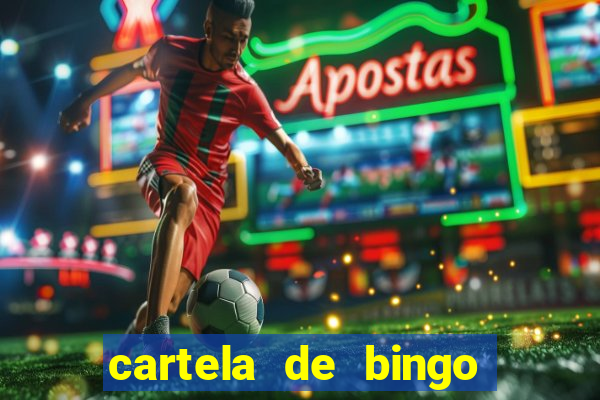 cartela de bingo ate 50