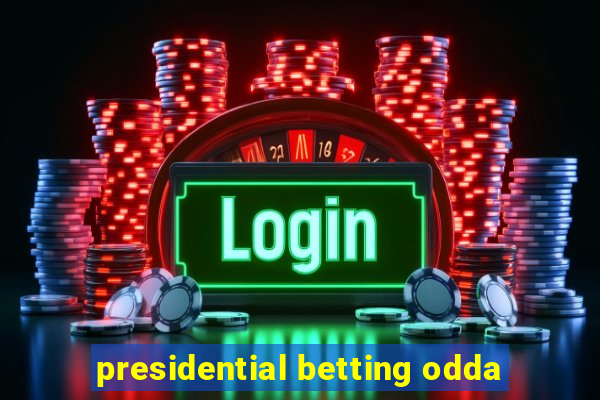 presidential betting odda