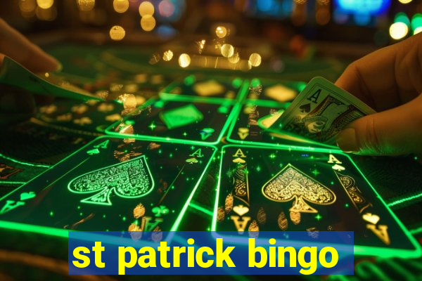 st patrick bingo