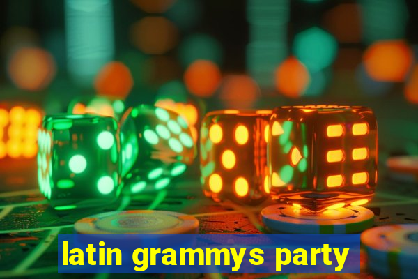 latin grammys party