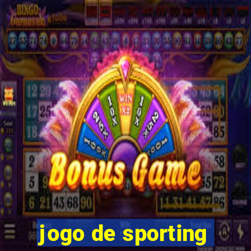 jogo de sporting