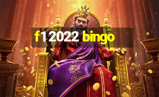 f1 2022 bingo