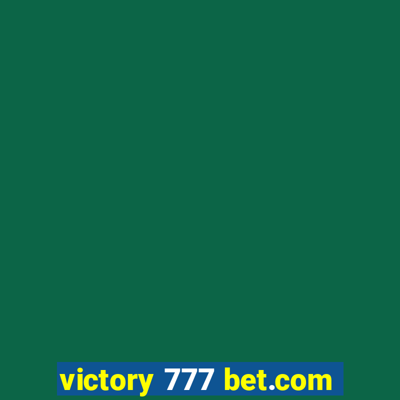 victory 777 bet.com