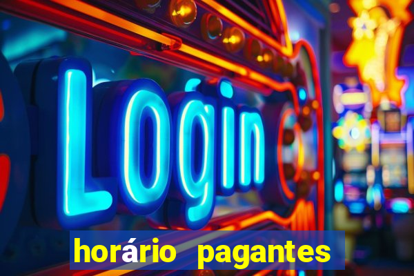 horário pagantes do fortune tiger