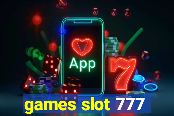 games slot 777