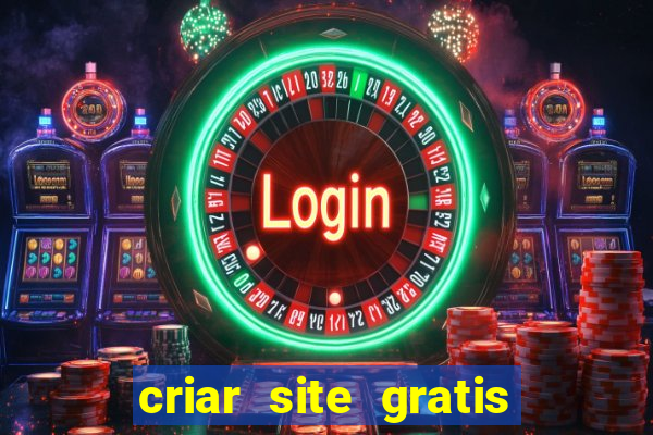 criar site gratis de jogos