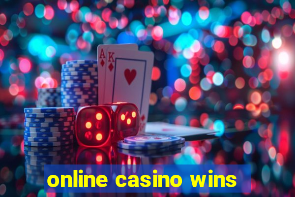 online casino wins