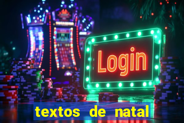 textos de natal para imprimir