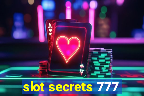 slot secrets 777