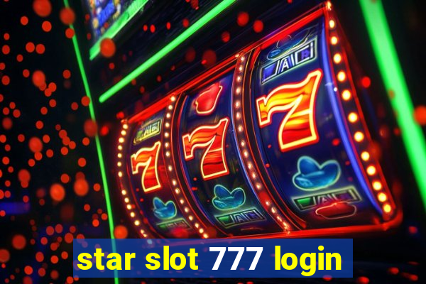 star slot 777 login