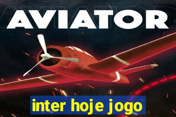 inter hoje jogo