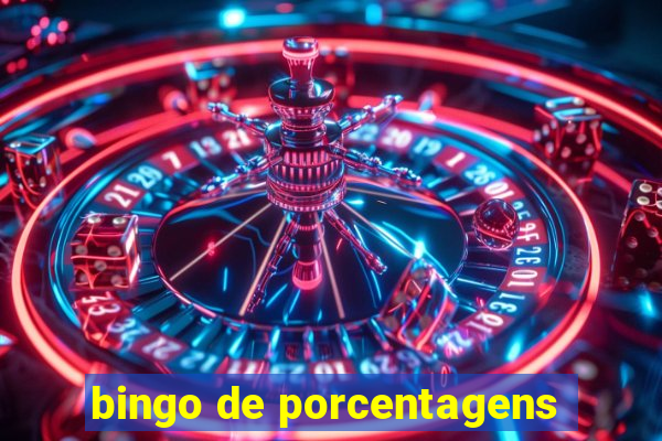 bingo de porcentagens