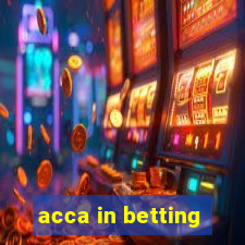 acca in betting