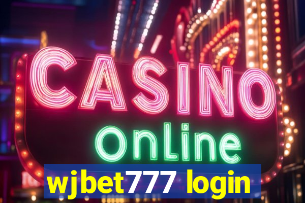 wjbet777 login