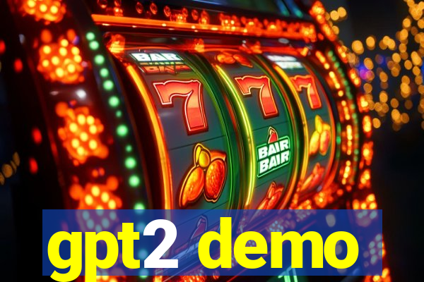 gpt2 demo