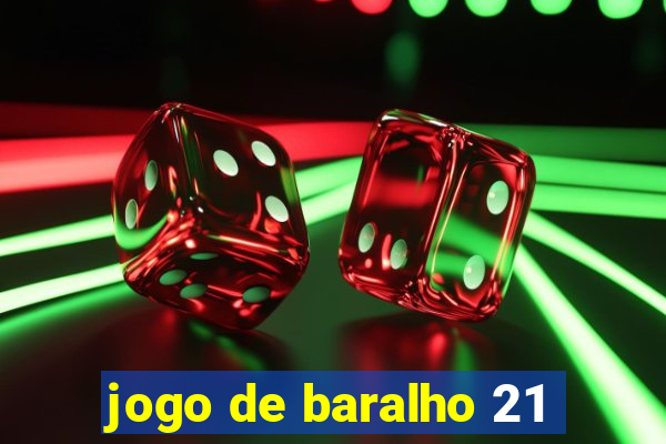 jogo de baralho 21