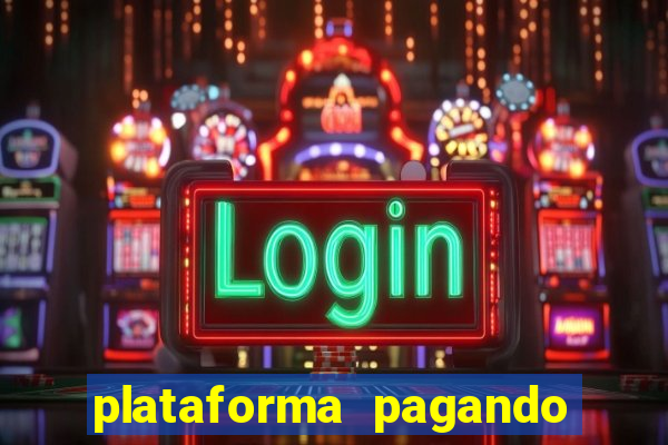 plataforma pagando no cadastro slots sem depósito