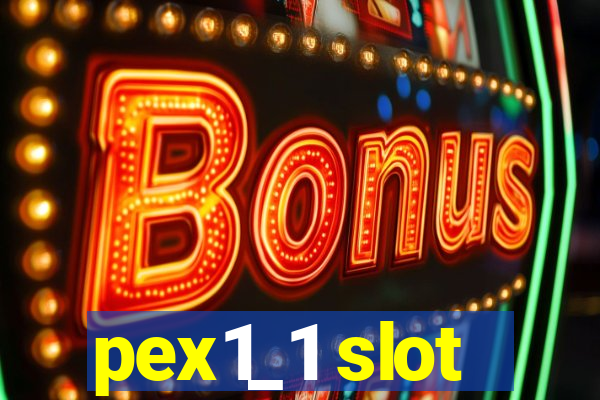 pex1_1 slot