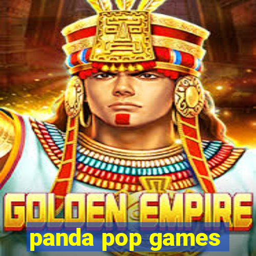 panda pop games