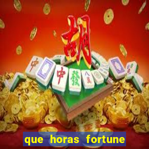 que horas fortune tiger paga