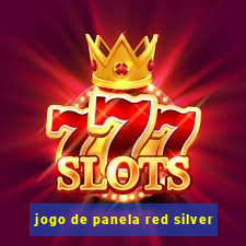 jogo de panela red silver