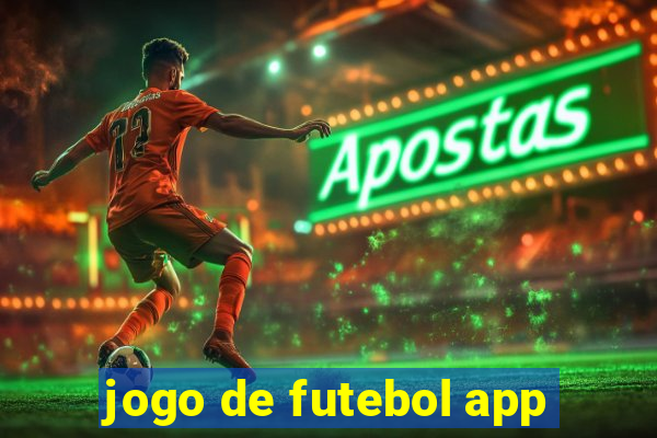 jogo de futebol app