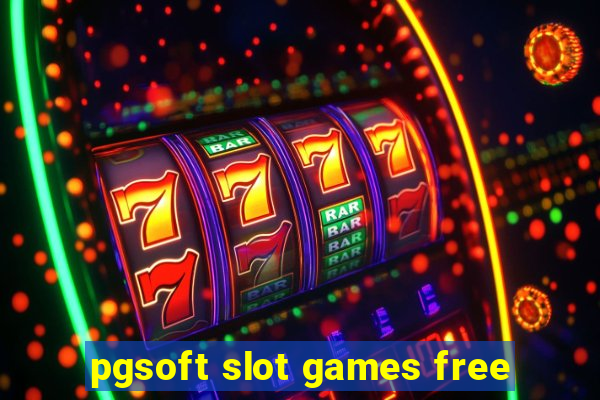 pgsoft slot games free