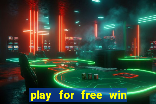 play for free win for real bingo