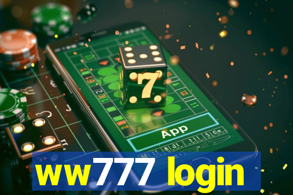 ww777 login