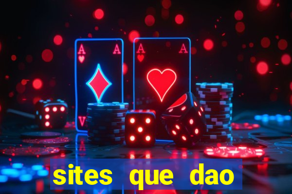 sites que dao bonus de cadastro