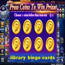 library bingo cards