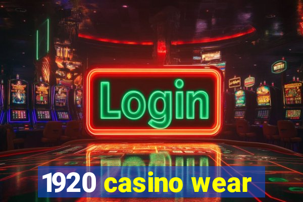 1920 casino wear