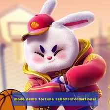 modo demo fortune rabbitInformational