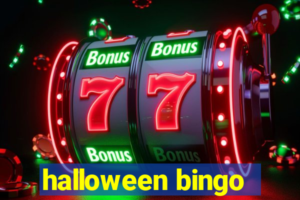 halloween bingo