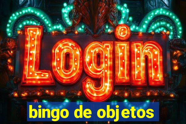 bingo de objetos