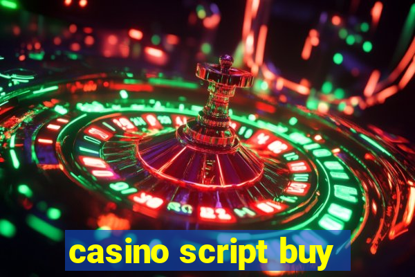 casino script buy