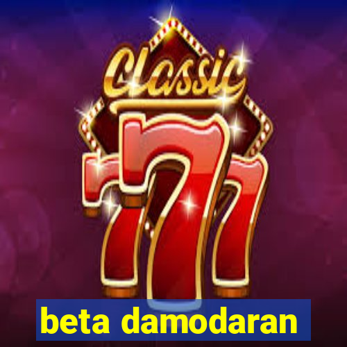 beta damodaran