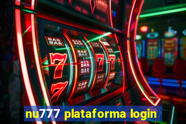 nu777 plataforma login