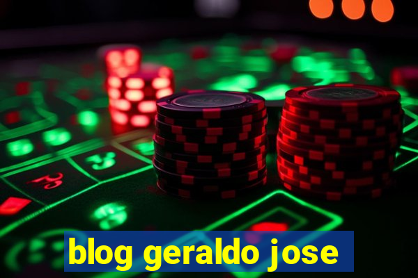 blog geraldo jose