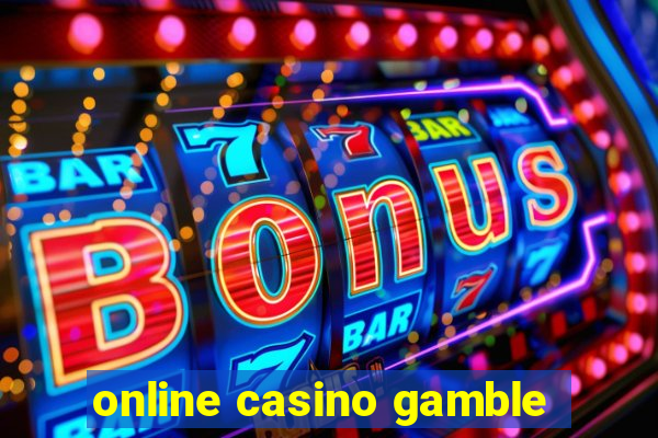 online casino gamble